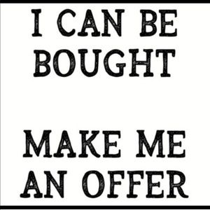 ⚡️Offers are welcome here! 💕⚡️